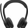 Logitech Zone 305 Business Ασύρματα On Ear Multimedia Ακουστικά με μικρόφωνο και σύνδεση Bluetooth / USB-A / USB-C