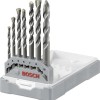 Bosch CYL-3 Σετ 7 Διαμαντοτρύπανα Καρβιδίου με Κυλινδρικό Στέλεχος για Δομικά Υλικά