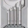 Bosch CYL-9 Σετ 5 Τρυπάνια με Κυλινδρικό Στέλεχος για Γυαλί και Πλακίδια