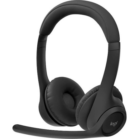 Logitech Zone 305 Ασύρματα On Ear Multimedia Ακουστικά με μικρόφωνο και σύνδεση Bluetooth / USB-C