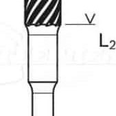 Bosch Rebar Cutter Διαμαντοτρύπανο Καρβιδίου με SDS Plus Στέλεχος για Δομικά Υλικά και Μέταλλο 20x120mm