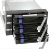 Icy Dock FatCage 3x 3.5Inch HDD in 2x 5.25Inch Bay Hot Swap SATA 6Gbps HDD Rack/Cage/Module Μαύρο (MB153SP-B)