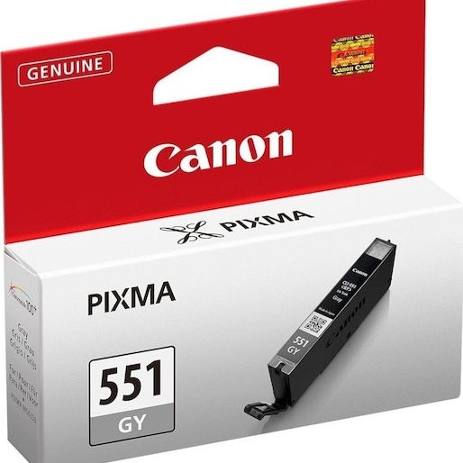 Canon CLI-551 Γνήσιο Μελάνι Εκτυπωτή InkJet Γκρι (6512B001)