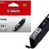 Canon CLI-551 Γνήσιο Μελάνι Εκτυπωτή InkJet Γκρι (6512B001)