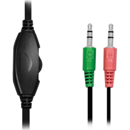LogiLink On Ear Multimedia Ακουστικά με μικροφωνο και σύνδεση 3.5mm Jack