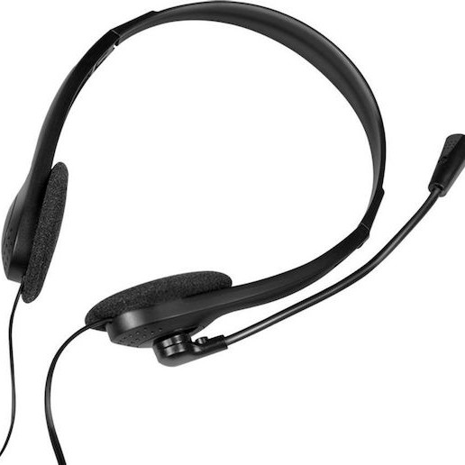 LogiLink On Ear Multimedia Ακουστικά με μικροφωνο και σύνδεση 3.5mm Jack