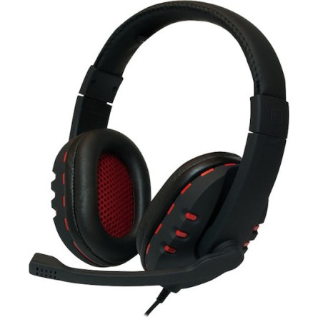 LogiLink HS0033 Over Ear Gaming Headset με σύνδεση USB
