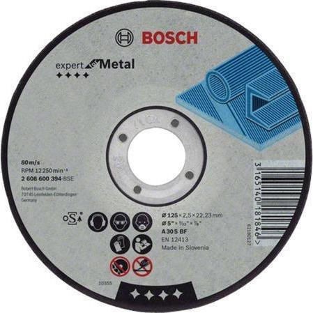 Bosch Δίσκος Κοπής Μετάλλου 125mm 30τμχ 0260860022
