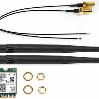 ASRock Deskmini Kit M.2 Ασύρματη Κάρτα Δικτύου Wi‑Fi 6E Μini PCI-e