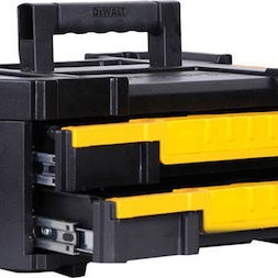 Dewalt Συρταριέρα Εργαλείων Πλαστική με 2 Συρτάρια Π44xΒ33.2xΥ17.6εκ. T-STAK IV
