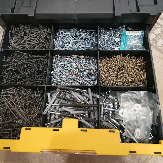 Dewalt Συρταριέρα Εργαλείων Πλαστική με 2 Συρτάρια Π44xΒ33.2xΥ17.6εκ. T-STAK IV