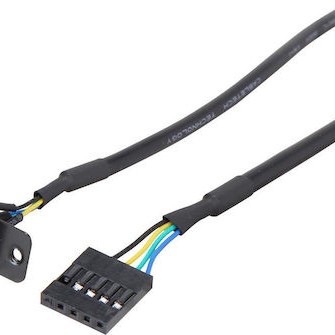 ASRock Deskmini Rear Audio Cable- Μαύρο (90-BXG3G0-A0XCR2W)