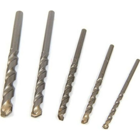 Dewalt Σετ 5 Διαμαντοτρύπανα Καρβιδίου με Κυλινδρικό Στέλεχος για Δομικά Υλικά, Γυαλί και Πλακίδια