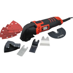 Black & Decker Παλινδρομικό Πολυεργαλείο 300W με Ρύθμιση Ταχύτητας