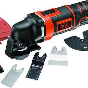 Black & Decker Παλινδρομικό Πολυεργαλείο 300W με Ρύθμιση Ταχύτητας