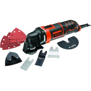 Black & Decker Παλινδρομικό Πολυεργαλείο 300W με Ρύθμιση Ταχύτητας