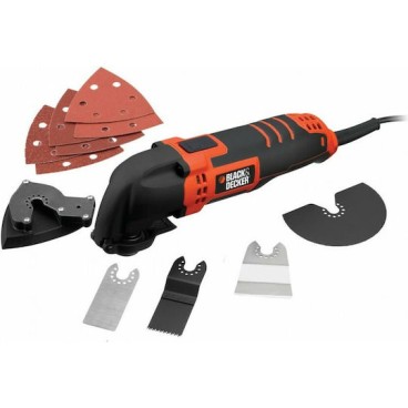 Black & Decker Παλινδρομικό Πολυεργαλείο 300W με Ρύθμιση Ταχύτητας