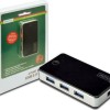 Digitus USB 3.0 Hub 4 Θυρών με σύνδεση USB-A και Εξωτερική Παροχή Ρεύματος