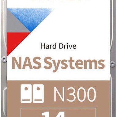 Toshiba N300 Bulk 14TB HDD Σκληρός Δίσκος 3.5