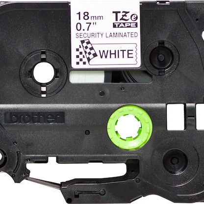 Brother Ταινία Ετικετογράφου 8m x 18mm σε Λευκό Χρώμα