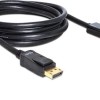 DeLock DisplayPort Cable DisplayPort male - HDMI male 2m (82587)