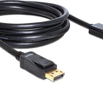DeLock DisplayPort Cable DisplayPort male - HDMI male 2m (82587)