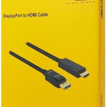 DeLock DisplayPort Cable DisplayPort male - HDMI male 2m (82587)