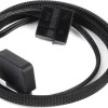Silverstone 4-Pin Floppy / 7-Pin SATA III - 7-Pin SATA III Cable 0.5m Μαύρο (SST-CP10)