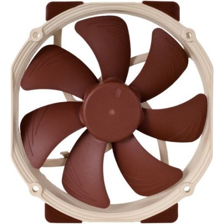 Noctua NF-A15 Case Fan 140mm με Σύνδεση 4-Pin PWM Καφέ