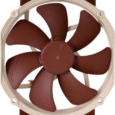 Noctua NF-A15 Case Fan 140mm με Σύνδεση 4-Pin PWM Καφέ