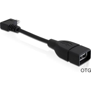 DeLock Μετατροπέας micro USB male σε USB-A female (83104)