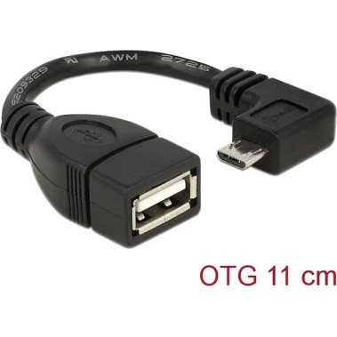 DeLock Μετατροπέας micro USB male σε USB-A female (83104)