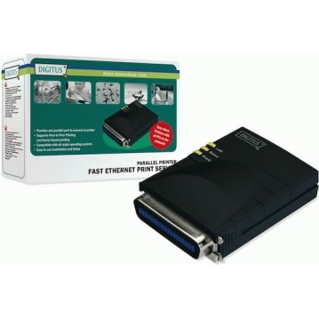 Digitus DN-13001-W Print Server Ethernet / Parallel
