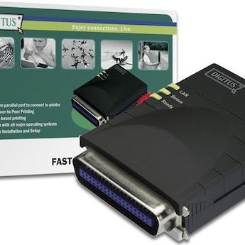 Digitus DN-13001-W Print Server Ethernet / Parallel