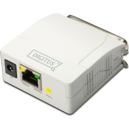 Digitus DN-13001-W Print Server Ethernet / Parallel