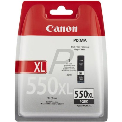 Canon PGI-550XL Γνήσιο Μελάνι Εκτυπωτή InkJet Μαύρο (6431B001)