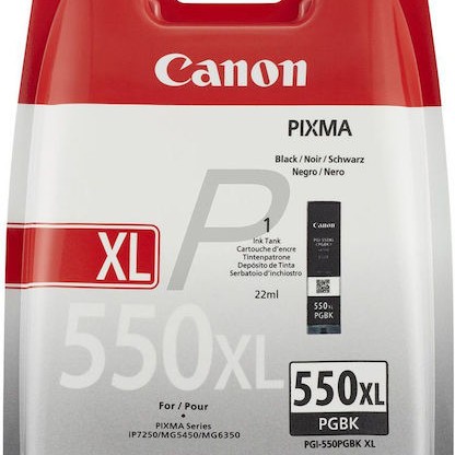 Canon PGI-550XL Γνήσιο Μελάνι Εκτυπωτή InkJet Μαύρο (6431B001)