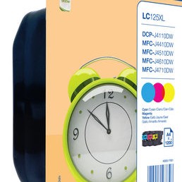 Brother LC125XL Γνήσιο Πακέτο 3 Μελανιών Εκτυπωτή InkJet Κίτρινο / Κυανό / Ματζέντα (LC-125XLRBWBP)