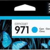 HP 971 Γνήσιο Μελάνι Εκτυπωτή InkJet Κυανό (CN622AE)