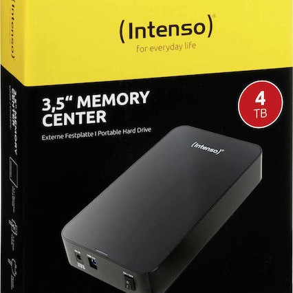 Intenso Memory Center USB 3.0 Εξωτερικός HDD 4TB 3.5