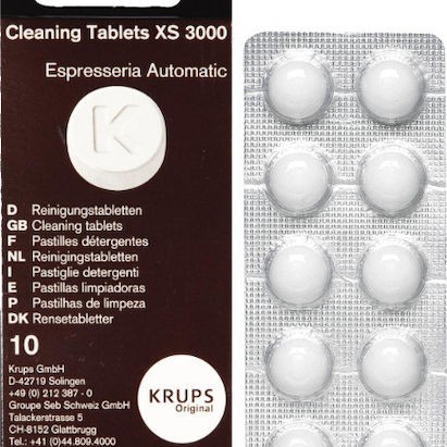 Krups Καθαριστικό Καφετιέρας 10τμχ