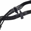 Silverstone 4-Pin Molex - 15-Pin Sata Cable 0.3m Μαύρο SST-PP07-BTSB