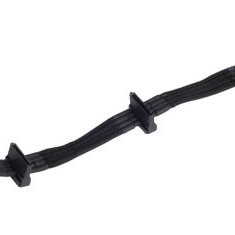 Silverstone 4-Pin Molex - 15-Pin Sata Cable 0.3m Μαύρο SST-PP07-BTSB