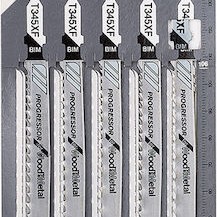 Bosch T345XF Λάμες Progressor for Wood & Metal για Μέταλλο και Ξύλο 105mm 5τμχ