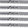Bosch T345XF Λάμες Progressor for Wood & Metal για Μέταλλο και Ξύλο 105mm 5τμχ