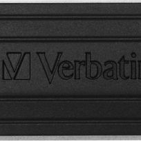 Verbatim PinStripe 64GB USB 2.0 Stick Μαύρο