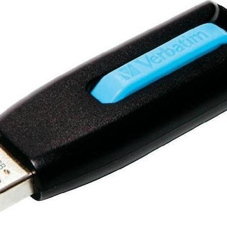 Verbatim Store 'n' Go V3 32GB USB 3.0 Stick Μαύρο