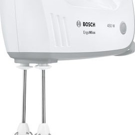 Bosch Μίξερ με Πλαστικό Κάδο 1.5lt Λευκό 450W