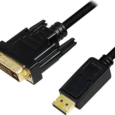 LogiLink Cable DVI-D male - DisplayPort male 2m (CV0131)
