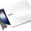 Asus SDRW-08D2S-U Lite Εξωτερικός Οδηγός Εγγραφής/Ανάγνωσης DVD/CD για Laptop / Desktop Λευκό